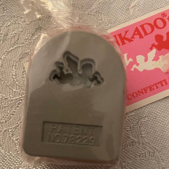 1996 Angel Inkadinkadoo Paper Punch Confetti Maker.  Heavy duty metal punch. NWT - Picture 4 of 15